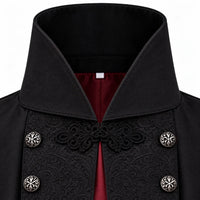 Long Sleeveless Gothic Vest - Vespera