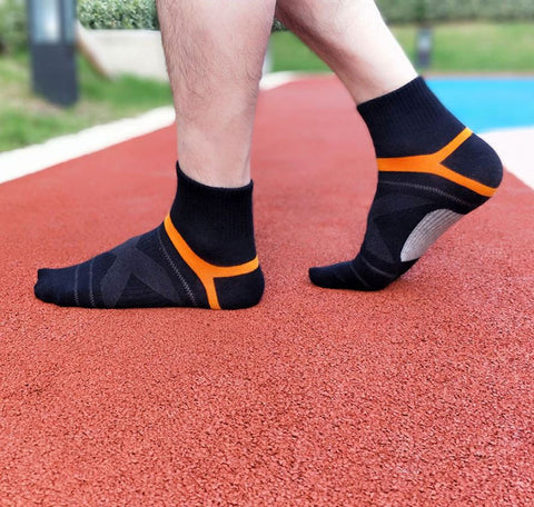 Men's Flexible Rubber Sole Work Shoes
