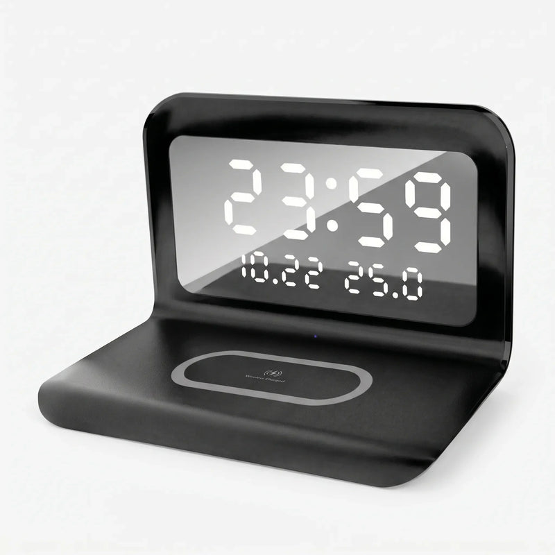 Minimalist Bedside Wireless Charger Station - Nexora