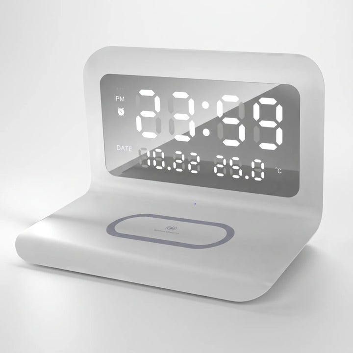 Minimalist Bedside Wireless Charger Station - Nexora