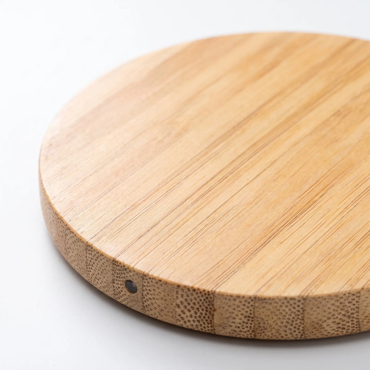 Minimalist Natural Grain Wireless Charger - Arboriq
