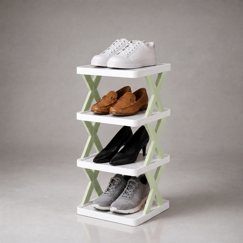 Modular Stackable Shoe Rack - Modulok