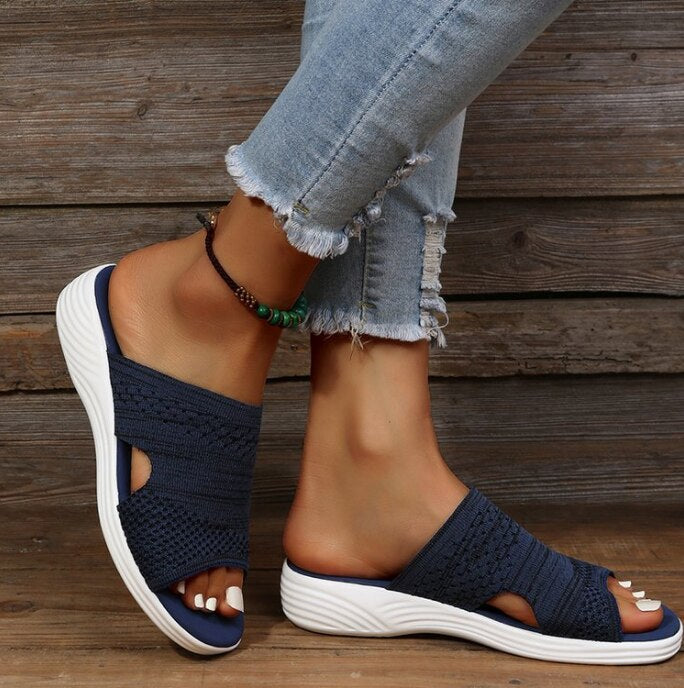 Orthopaedic Comfort Slippers For Sore Foot Relief