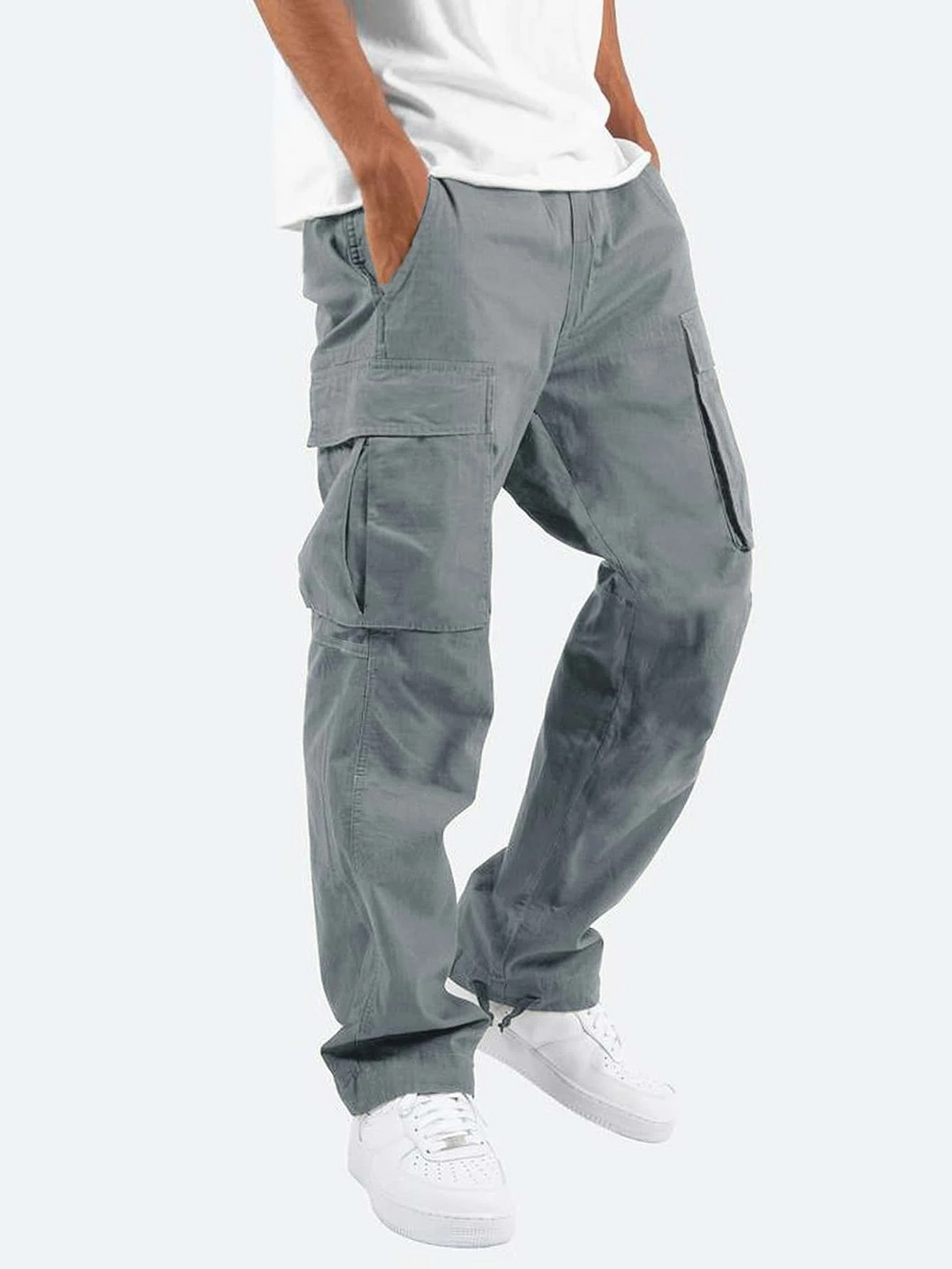 Relaxed Fit Cargo Trousers - Matthew