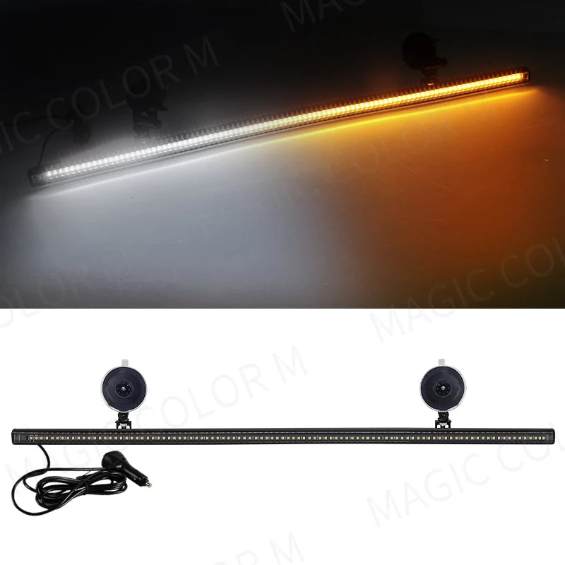 96 LED Strobe Light Bar – Veyra – (Car Emergency Warning)