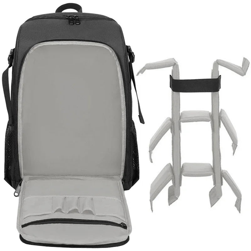 Waterproof Oxford Camera Backpack with Multi-Compartment Storage – Elric