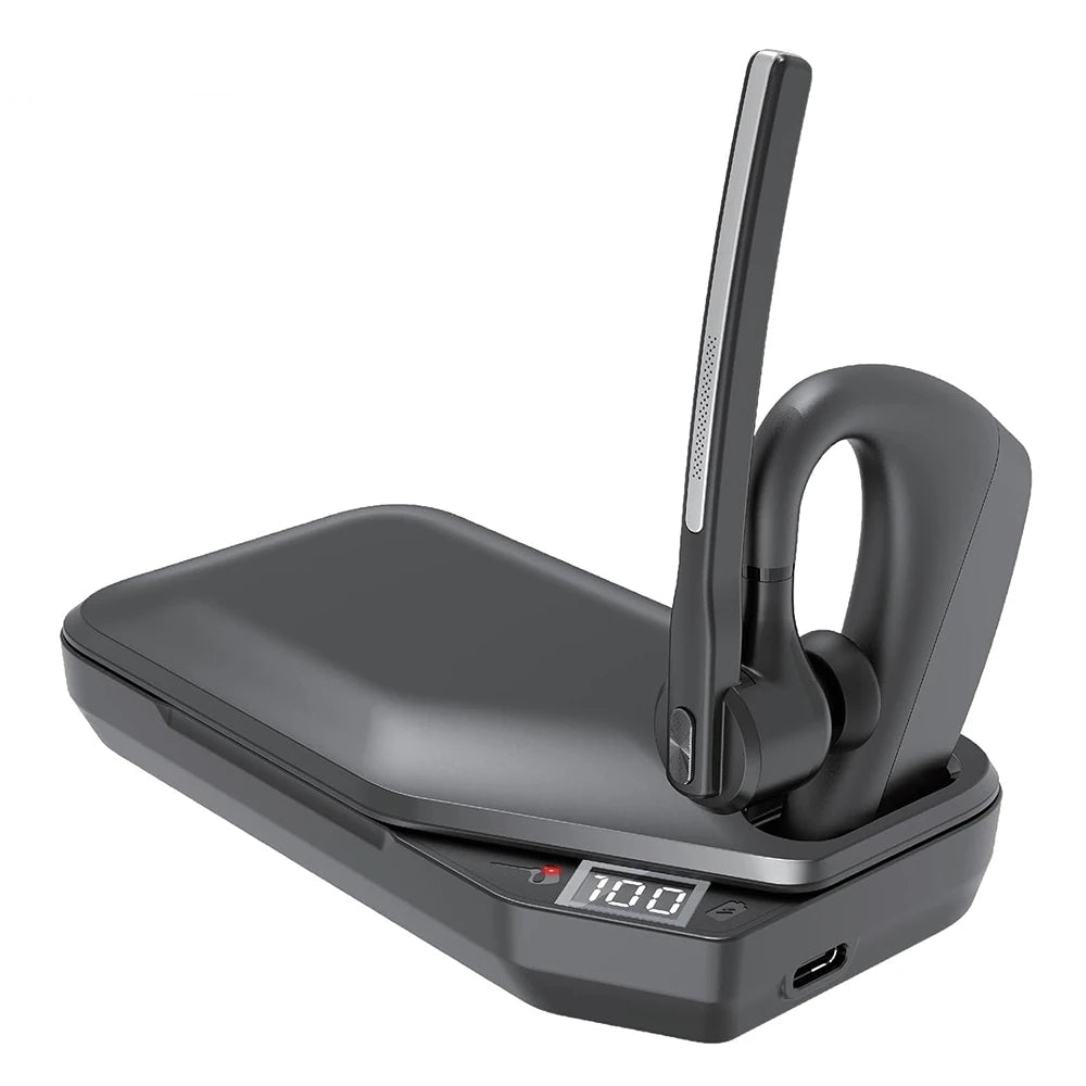 Noise-Cancelling Bluetooth Headset with Dual Microphones – Orivo