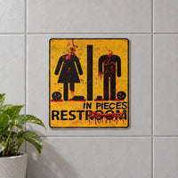 Spooky Bathroom Sign - GoreMark