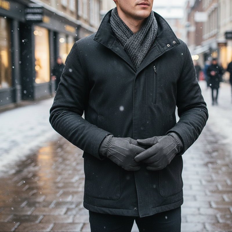 Suede Leder Mit Wollfutter - SuedeWarmx