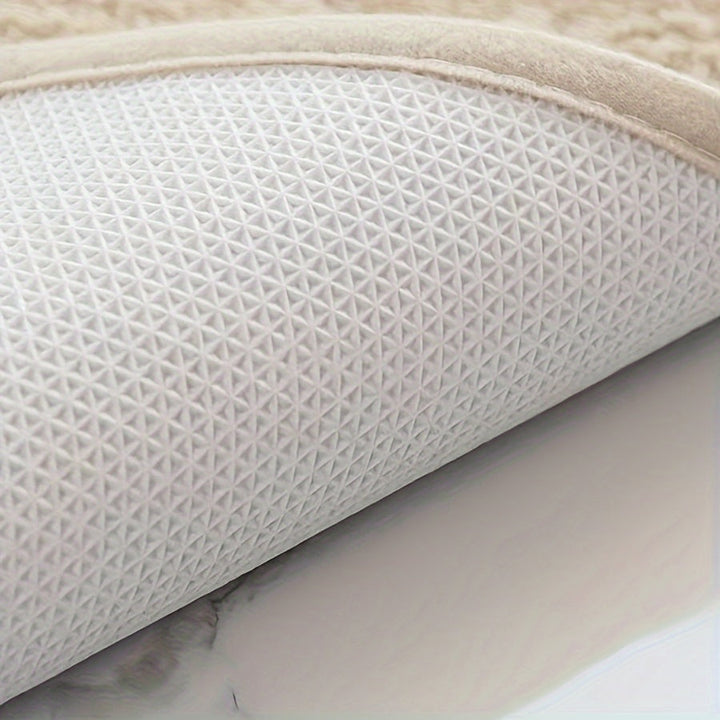 Three-Piece Textured Bath Mat Set - SnugTread