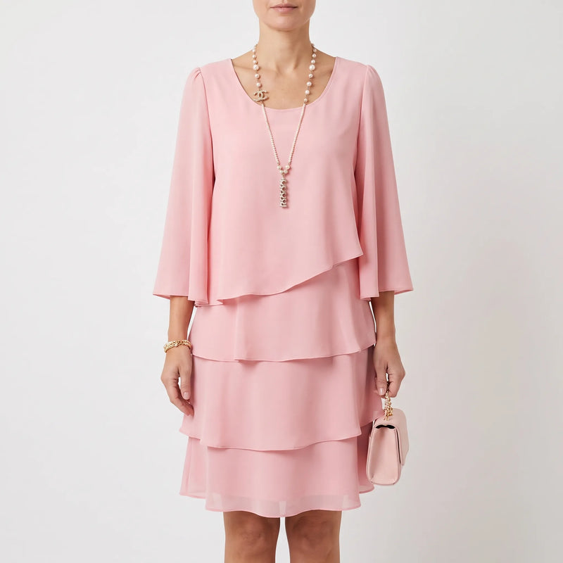 Tiered A-Line Dress - Florina