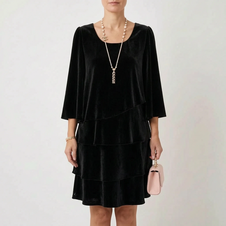Tiered A-Line Dress - Florina