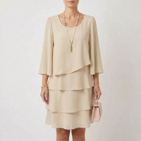 Tiered A-Line Dress - Florina