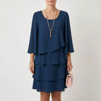 Tiered A-Line Dress - Florina