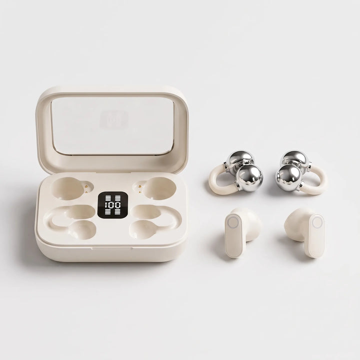 Two-In-One Wireless In Earphones - Duovox