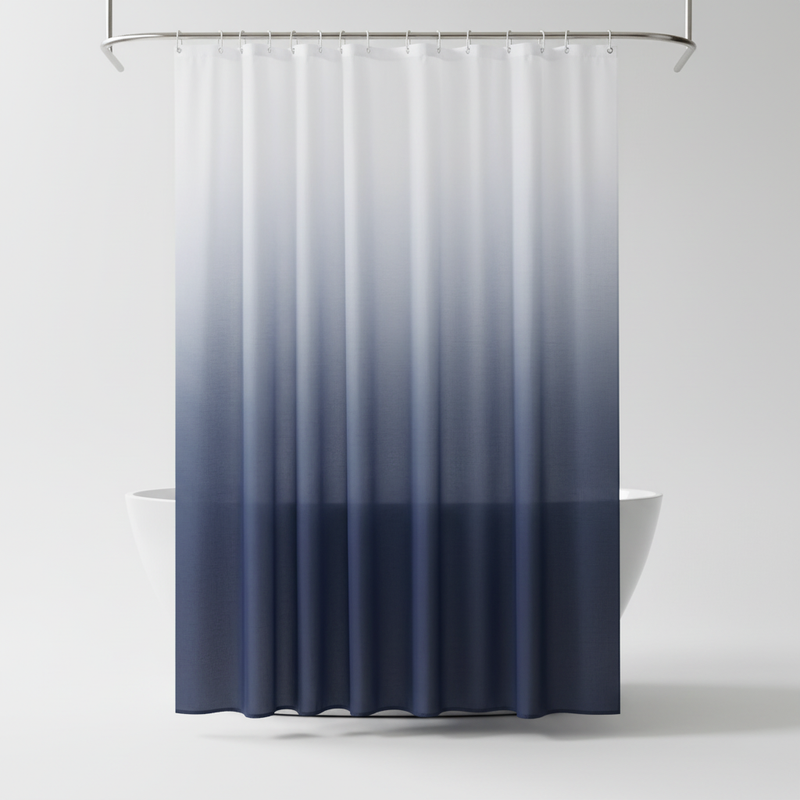 Verdickter Polyester Duschvorhang - AquaVeil