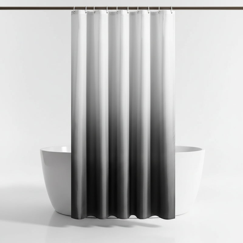 Verdickter Polyester Duschvorhang - AquaVeil