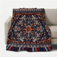 Vintage Patterned Soft Sofa Throw - Vintura