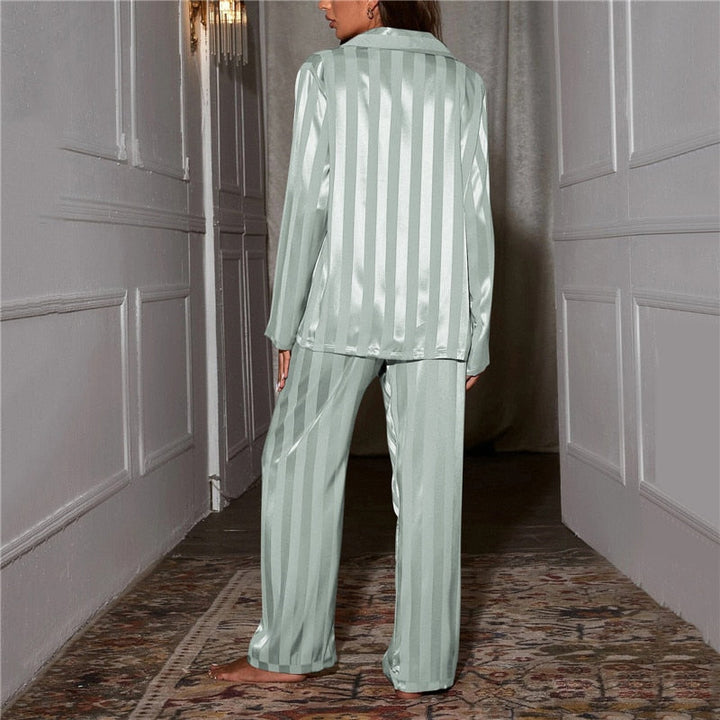 Soft Ladies Satin Pyjama – Marisol