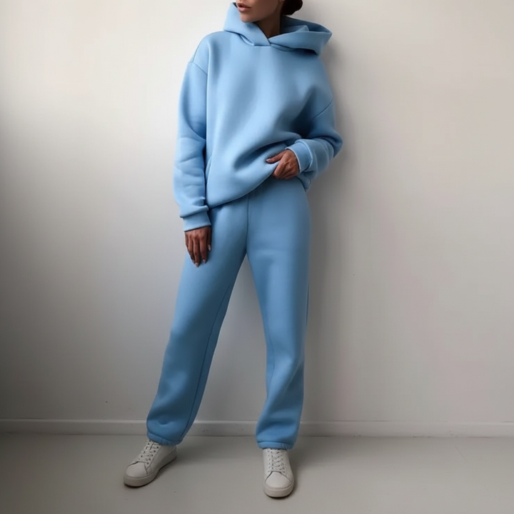 Weiches Fleecepullover-Set - Marie