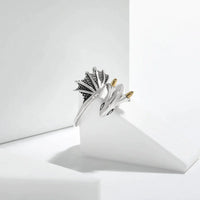 Adjustable Dragon Ring | Unique Statement Jewellery-State of Style