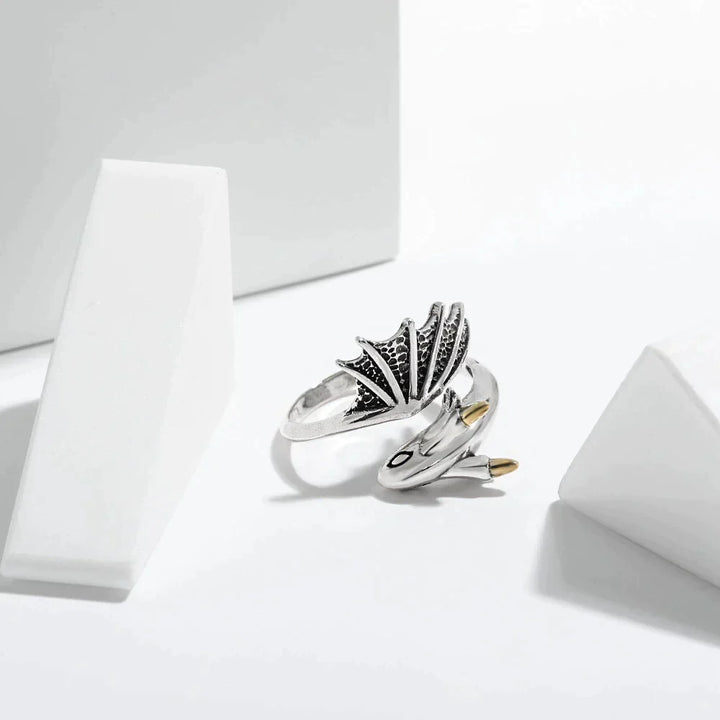Adjustable Dragon Ring | Unique Statement Jewellery-State of Style