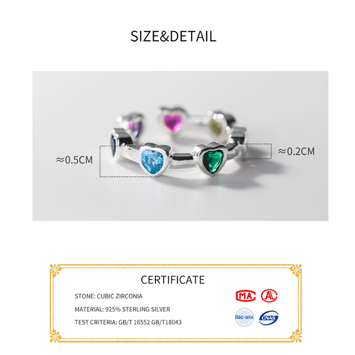 Adjustable Silver Stone Ring | Elegant Design-State of Style