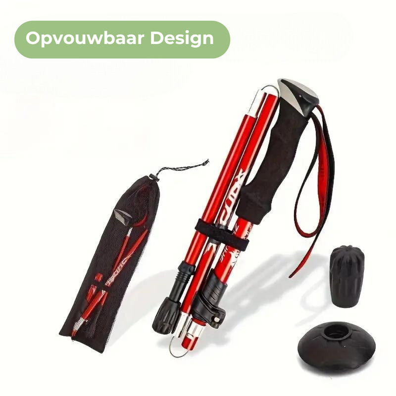 Adjustable Walking Stick - TrekPro-Black-State of Style