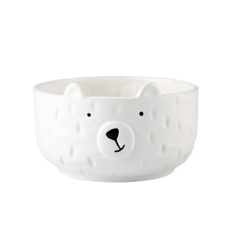 Adorable Polar Bear Ceramic Dinnerware Set - PolarJoy-Mug: 240ml-State of Style
