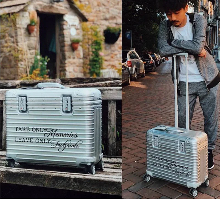 Aluminium-Magnesium hard case – Monaco-Silver-S (43 L)-State of Style