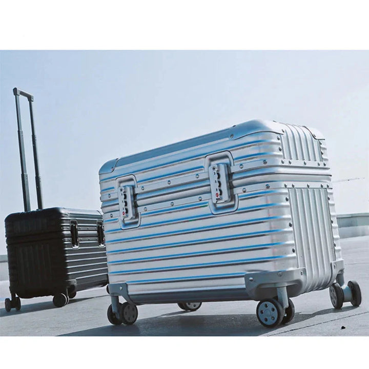 Aluminium-Magnesium hard case – Monaco-Silver-S (43 L)-State of Style