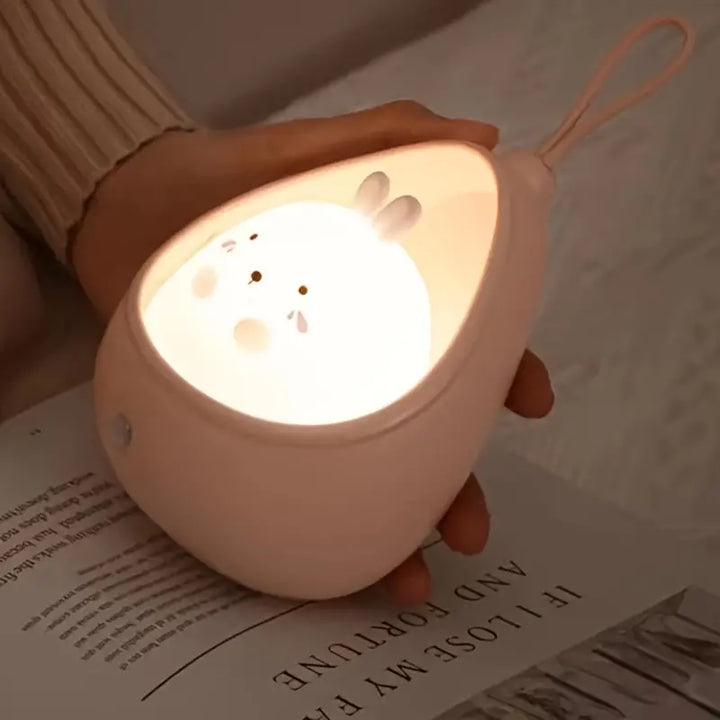 Animal Night Light - PurrLight-Pink-Kitten-State of Style