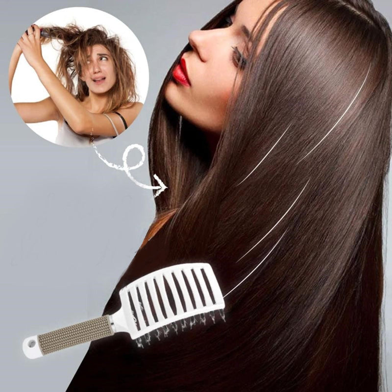 Anti-Tangle Brush-White-State of Style