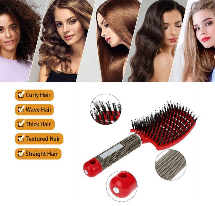 Anti-Tangle Brush-White-State of Style