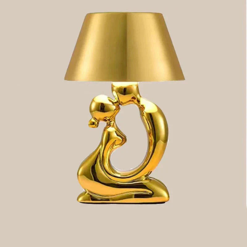 Arden Designer Lamp with Timeless Design-Gold B-State of Style