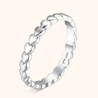 Aurora Heart Ring-Silver-5-State of Style