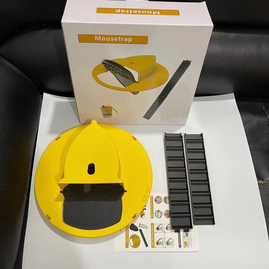 Automatic Mouse Trap with Self-Reset - SmartCatch-Yellow-Colour Box-State of Style