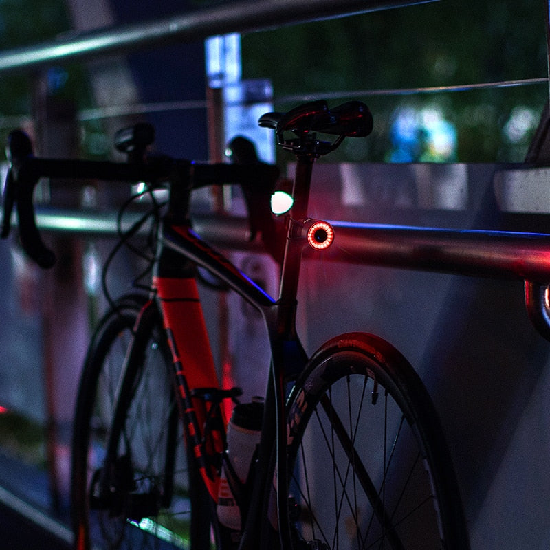 Bicycle rear light - LumiGuard Smartlight-Smartlight + Saddle Attachment-State of Style
