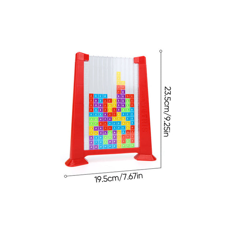 Block Puzzle - BrainBlocks-Red-State of Style
