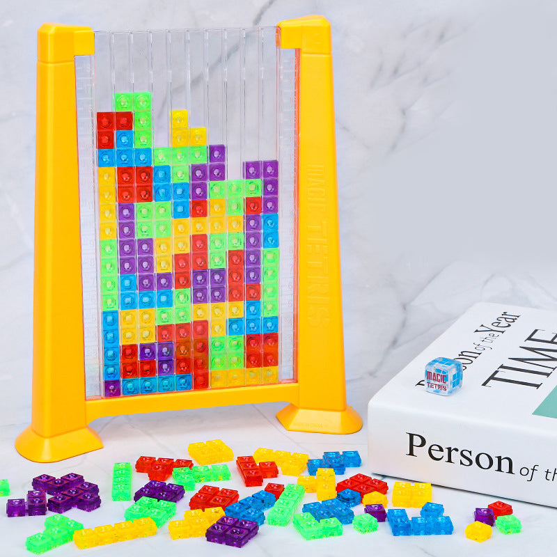 Block Puzzle - BrainBlocks-Red-State of Style