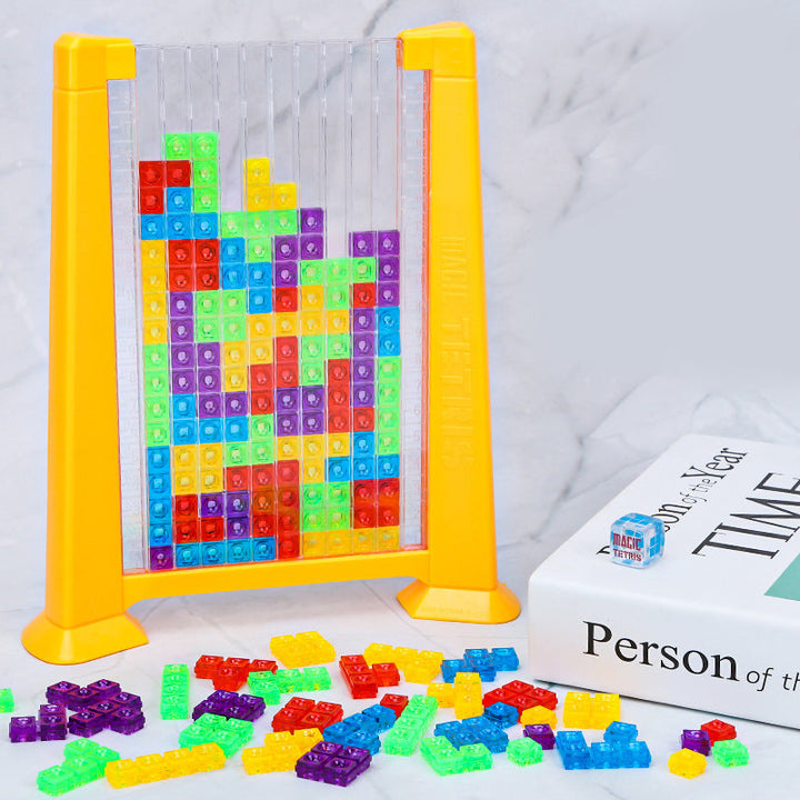 Block Puzzle - BrainBlocks-Red-State of Style
