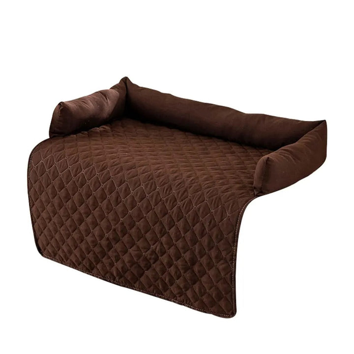 BuddyGuard Luxe Pet Sofa Protector-S 75x75cm-Brown-State of Style