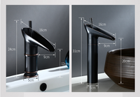 CascadeFlow Luxe Waterfall Basin Mixer Tap-Antique Short-State of Style