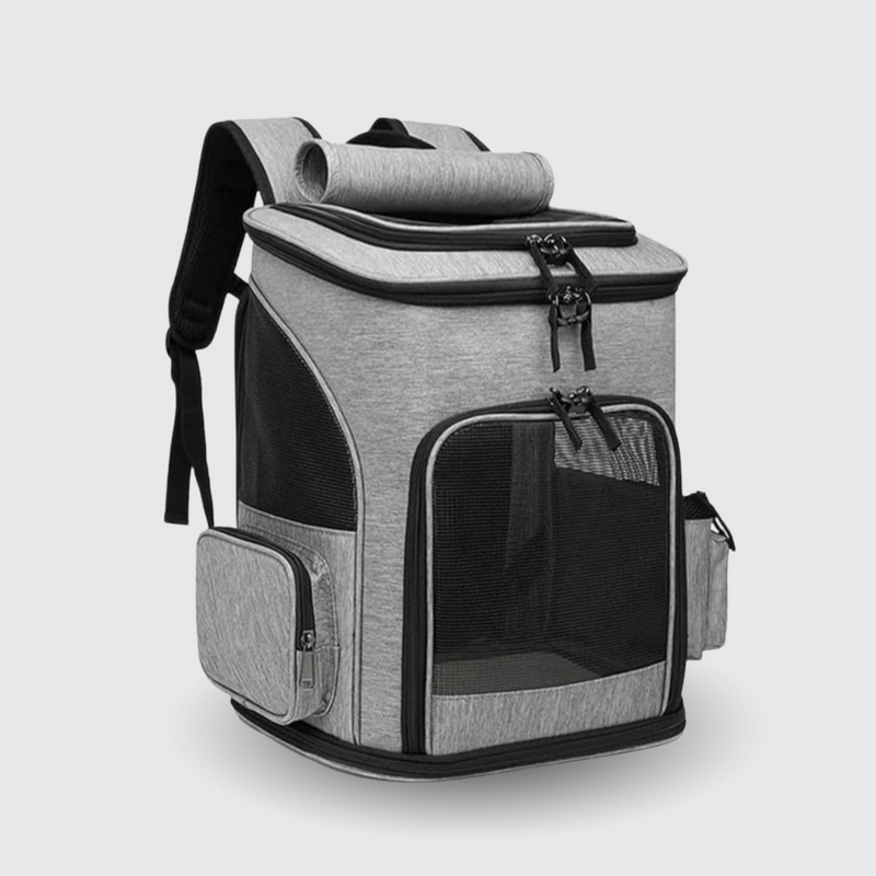 Cat backpack - PurrPack™-Grey-State of Style