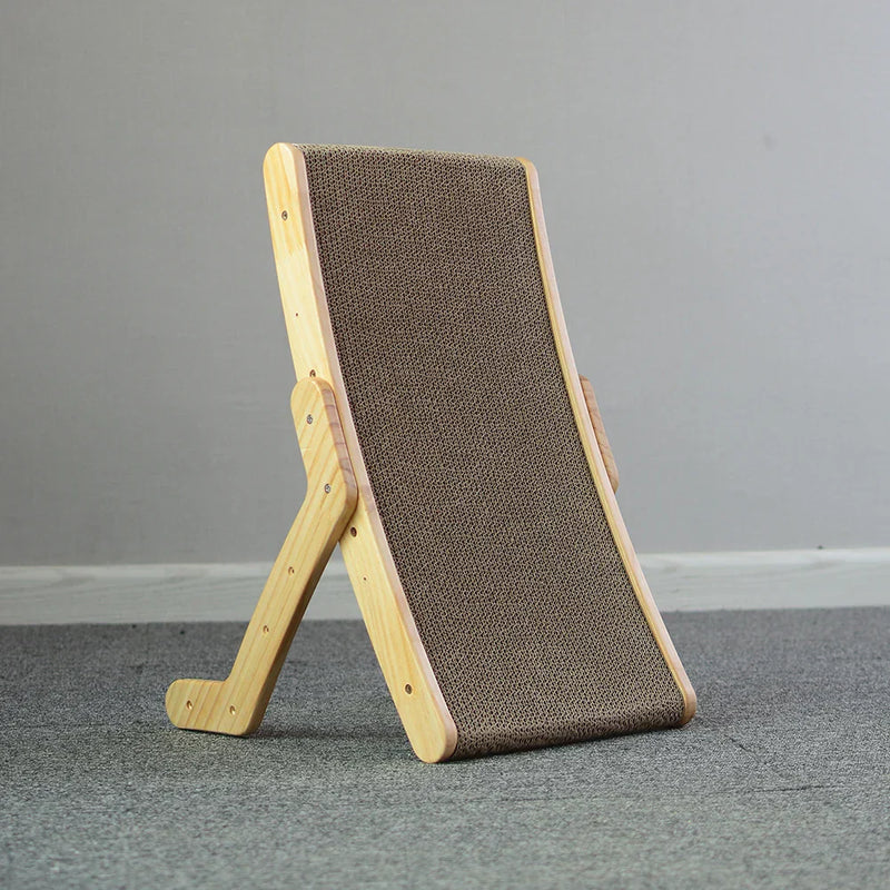 Cats Scratched - Luna-Bed frame with Scratching Board-State of Style