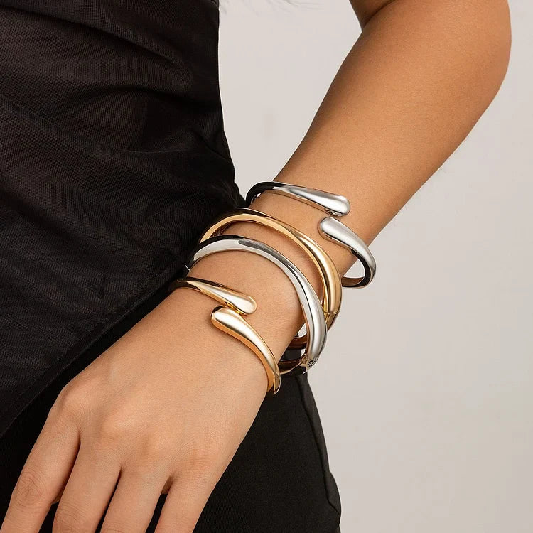 Celina Shiny Cross Bracelet-Mixed-State of Style