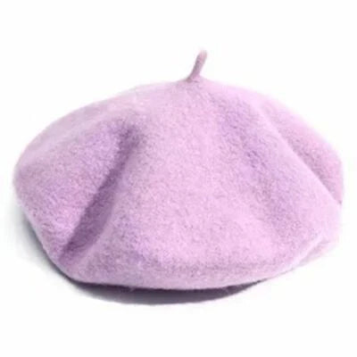 Classic Wool Beret - Marlene-Purple-State of Style