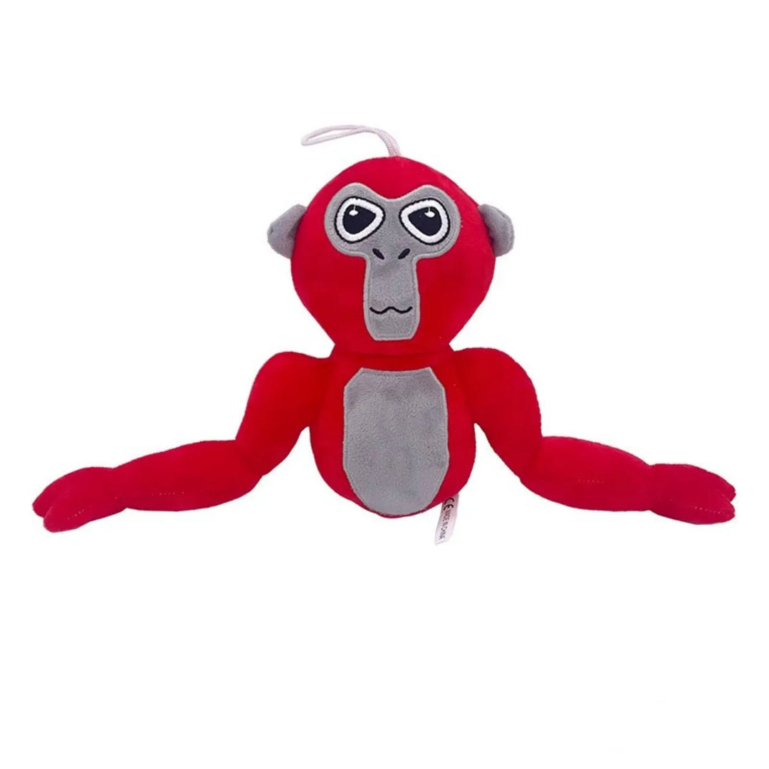 Colourful Gorilla Plush - FunkyGorilla-Red Gorilla-State of Style