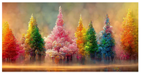 Colourful Tree 5D Diamond Tapestry-Diamond Paste 40x80cm-State of Style