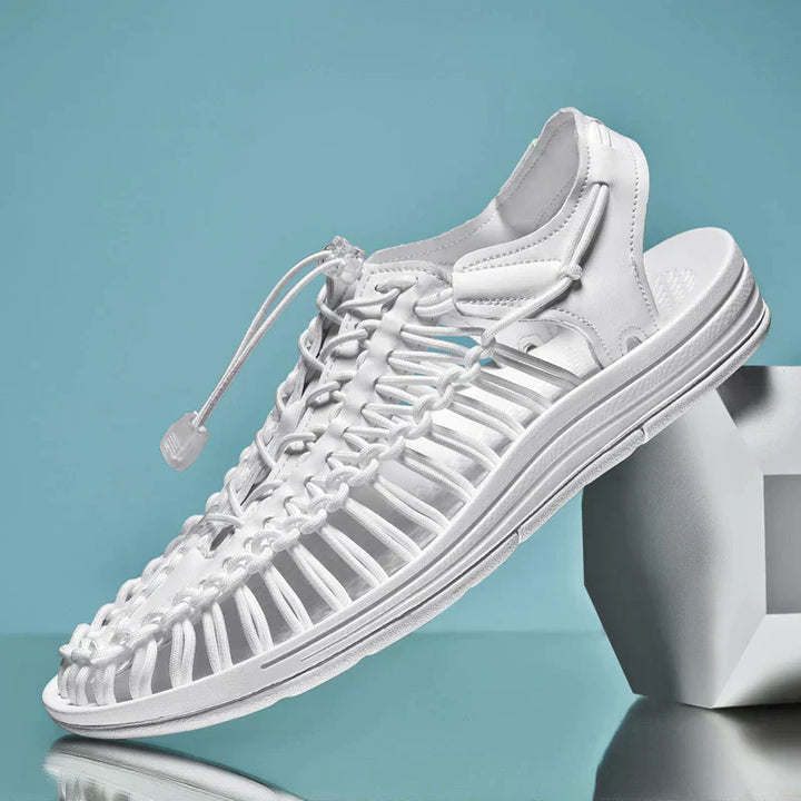 Comfortable and stylish summer sandals – Lioris-White-3-State of Style